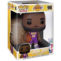 Funko POP! NBA SUPER SIZED 10" Lebron James (Los Angeles Lakers) Purple Uniform